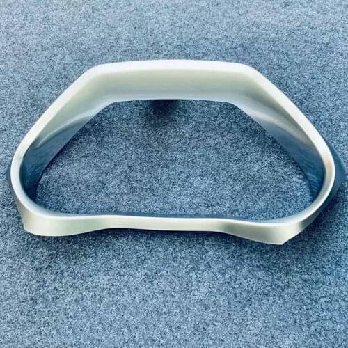 For RHD Toyota Harrier Venza 2020 2021 ABS Interior Dashboard Display Panel Frame Cover Trim Protector Car Accessories