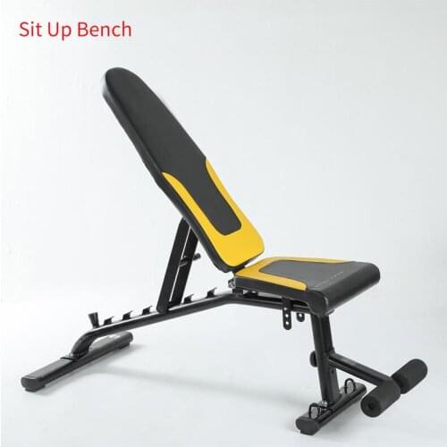 Supine Board Multifunctional Auxiliary Device Dumbbell Stool Sit Up Bench Home Crunch Bench Ab Chair Indoor Fitness Equipment