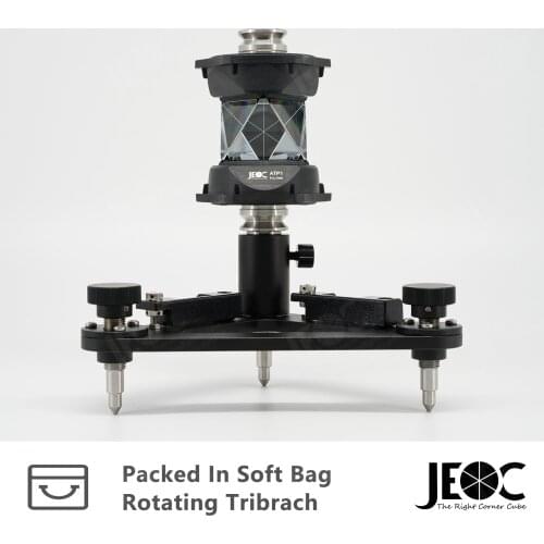 JEOC ATP1 + Tribrach, 360 Degree Reflective Prism for Topcon Total Station