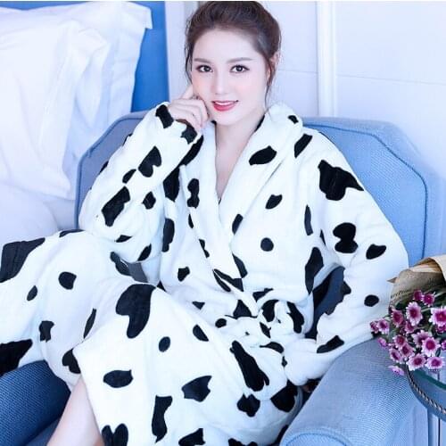 Jfitines Women's Winter Bathrobes