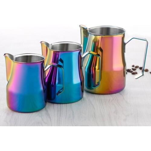 550ml 750ml Milk Frothing Jug Espresso Coffee Pitcher Barista Craft Coffee Latte Stainless Steel Espresso Milk Jug