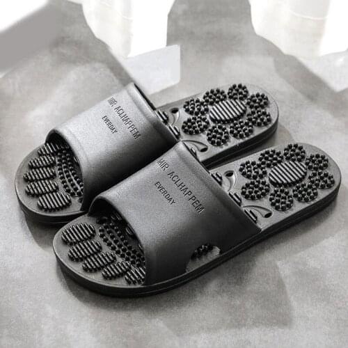 Point Foot Massage Slippers Unisex Women Men Non-Slip Foot Massager Slipper for Home Hotel Health Care Feet Massage