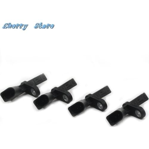 New 97060640701 4Pics ABS Wheel Speed Sensor Kit For Porsche Panamera 2012-2014 3.0TDI V6 2010-2014 4.8T V8 4.8L V8 2014 3.0T V6