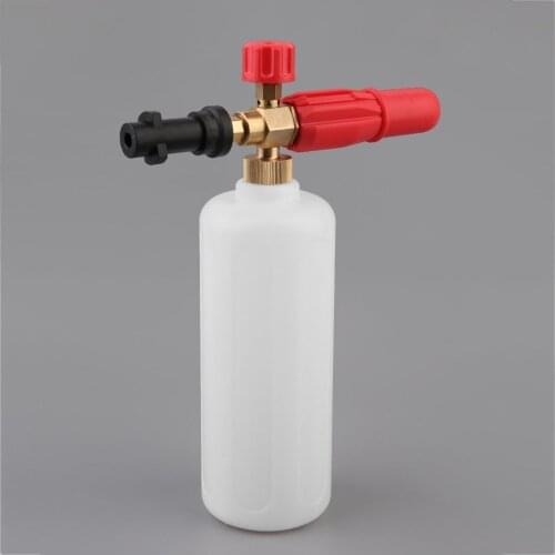 New High Pressure Brass Foam Gun With 1L Measuring Bottle For Karcher K Series Vehicle Car Washer Snow Foam Lance