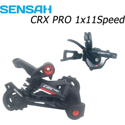 SENSAH CRX PRO 1x11Speed Derailleurs Trigger Groupset 11S 11V Shifter Lever 11 Speed Rear Derailleur Switches For 42/46/50/52T