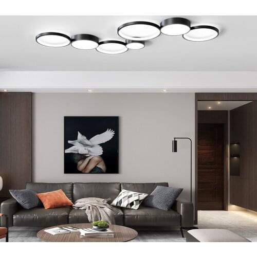LED ceiling lamp New Nordic modern living room bedroom lamp restaurant LED chandelier hotel lamp LED lamp factory direct sales