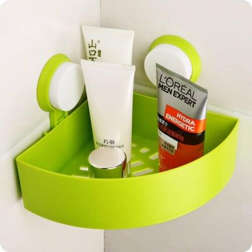 Bathroom Debris Storage Racks Seamless Wall Racks Door Hook up Strong Household Wall Suction Sucker Storage Racks