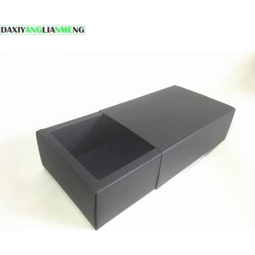 Packing Box Lipstick Diy Tubes Sample Bottles Paper Storage 50pcs/lot 6.5x6.5x3cm Black