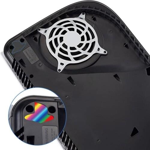 Custom Vinyl Decal Skins for PS5 Logo Underlay Sticker for PlayStation 5 Console - 9 Colors & 3 Classic Retro Styles