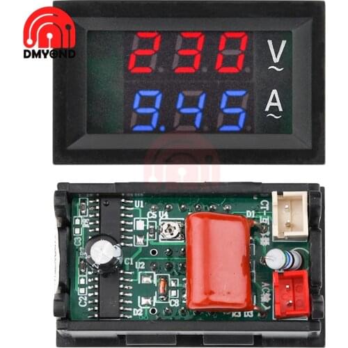 AC 50-500V 10A 50A 100A Digital LCD Voltmeter Ammeter Voltage Current Meter Tester Detector with Current Transformer