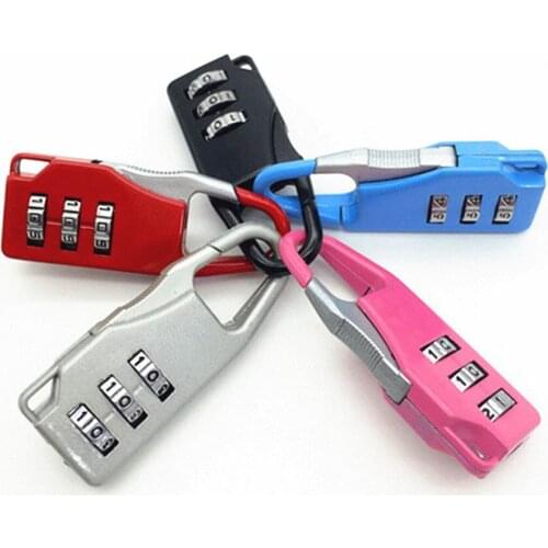 Locker Combination Password Lock Zinc Alloy Security Lock Suitcase Luggage Coded Lock Cupboard Padlock