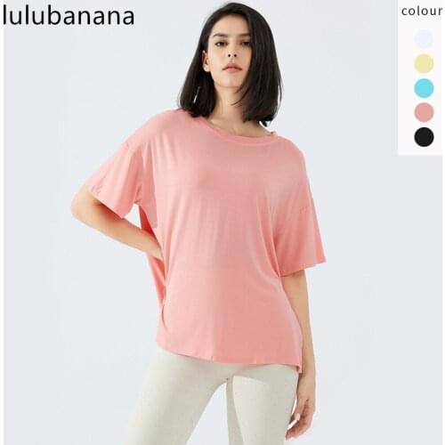 Womens Workout Tops Curved Hem Cutout Back Athletic Shirt Yoga Top for Women