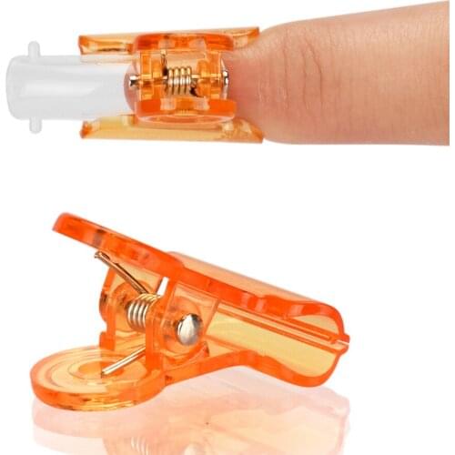 10pcs Nail Accessories C Curve Nail Pinching Clips Multi Function Tool Acrylic Nails Pinchers Clips Manicure Nail Art