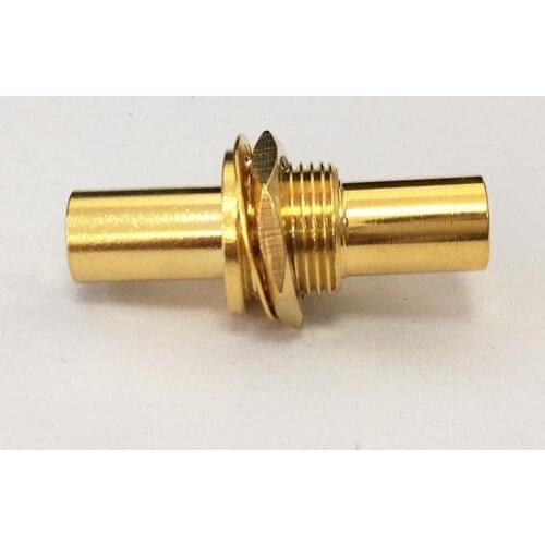 3.5mm female to female with nut adpater headset convertor audio coupler