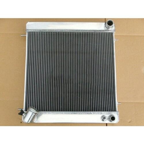 3 Rows Aluminum Radiator For Jaguar XKE Series 1 S1 4.2L Manual 1965-1967 1965 1966 1967 High Performance
