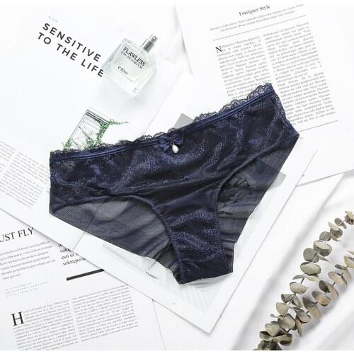 3 PCS Sexy Underwear Womens Cotton Underwear Bundle High Quality Cotton Low Waist Ladies Underwear Pants Intimate Ladies