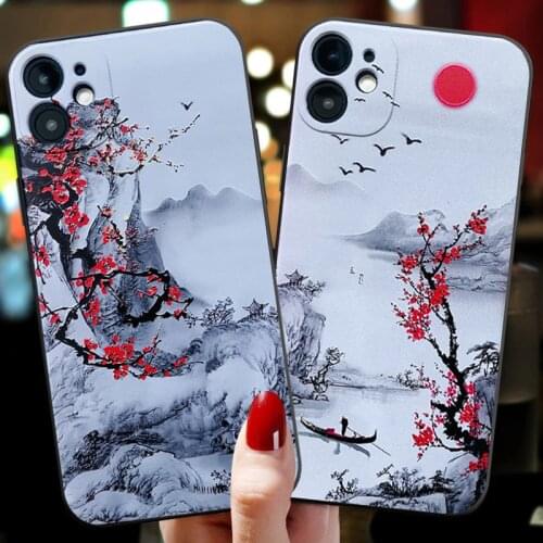 3d Relief Art Flower Marble Coque Fundas Xiaomi Mi 11 Ultra mi11 Lite Case Cover mi8 mi9 9T 10T Pro Poco F3 M3 X3 nfc X3Pro Capa