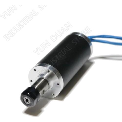 Brushless Spindle ER11 250W 53Ncm 12000rpm DC24V 42mm Motor & Clamp ER11 Collets Match MACH3 Router for Metal Wood Plastic PVC