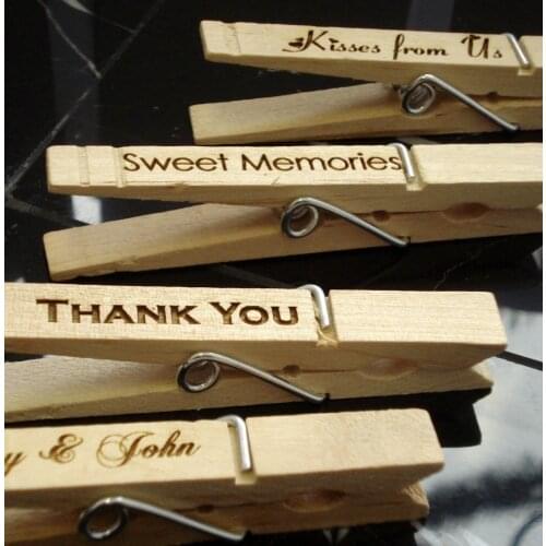 26X LARGE ALPHABET CLOTHESPINS 7.2cm Personalized Design Craft Wooden Clips Pegs 26 letters A to Z Wood Clothespins Decoration