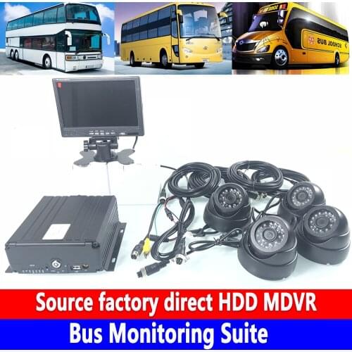 AHD hd video loop recording automatically overwrites Bus Monitoring Suite local mega pixel video Monitoring record MDVR