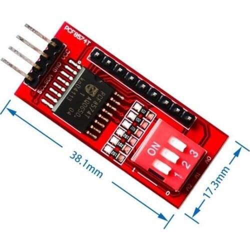 For Arduino PCF8574T I/O for I2C Port Interface Support Cascading Extended Module