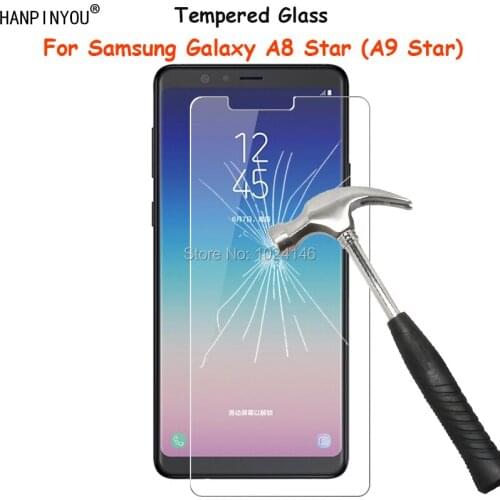 For Samsung Galaxy A8 Star (A9 Star) G8850 6.3" Clear Tempered Glass Screen Protector Ultra Thin Explosion-proof Protective Film