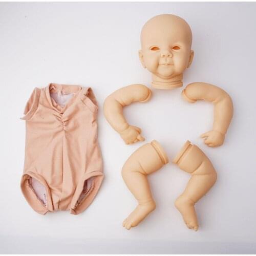 Smiling Face 20Inch Reborn Dolls Kit Juliette Baby Dolls Kit Soft Color High Quality Vinyl Special Design