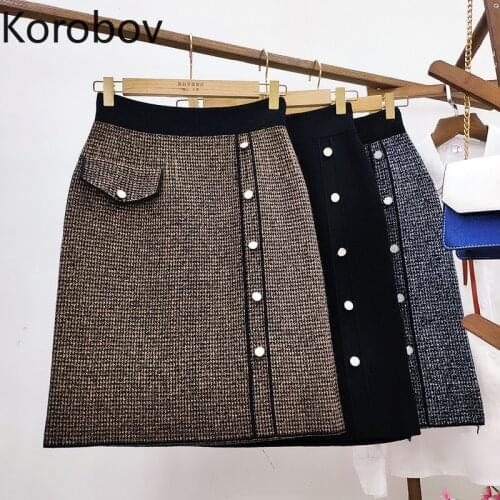 KOROBOV Women's Knitted Skirts