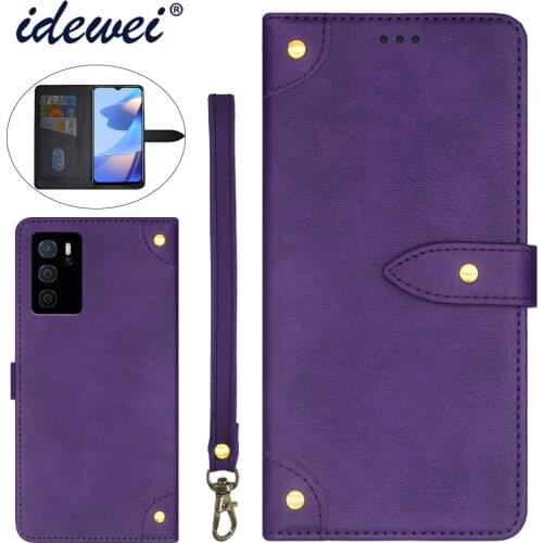 Applicable to OPPO A16 mobile phone case fold bracket function protection leather case phone case funda capa co