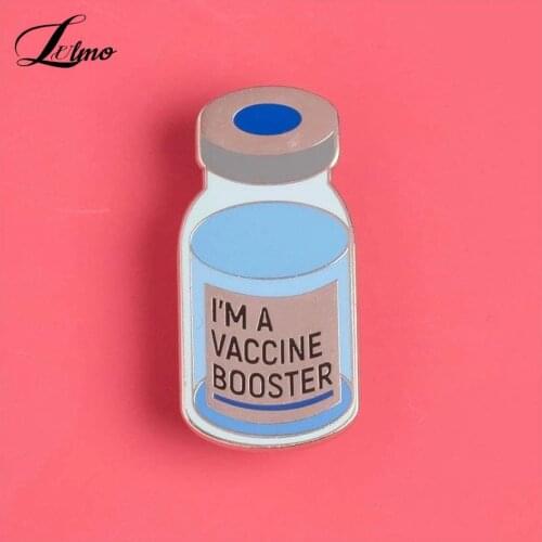 I Am Vaccinated Pin Mini Pin For Men And Women,adults And Children Jewelry Corsage Brooches Lapel Pin Badge Gift