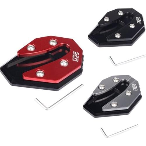 Motorcycle CNC Foot Side Stand Enlarge Extension Kickstand Pad Plate for Yamaha N-MAX 155 Nmax 155