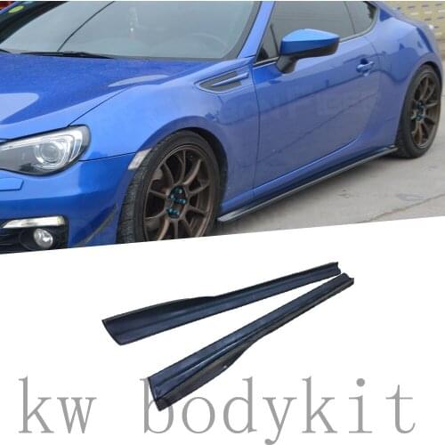 Kits de carrocería de faldas laterales de coche para Subaru BRZ Toyota FT86 GT86 2013-2020, faldas para puerta para lateral de p