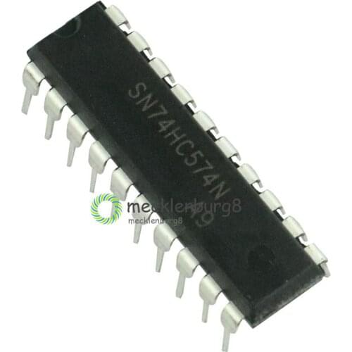 10PCS SN74HC574N 74HC574N SN74HC574 DIP DIP-20 74HC574 new and original IC