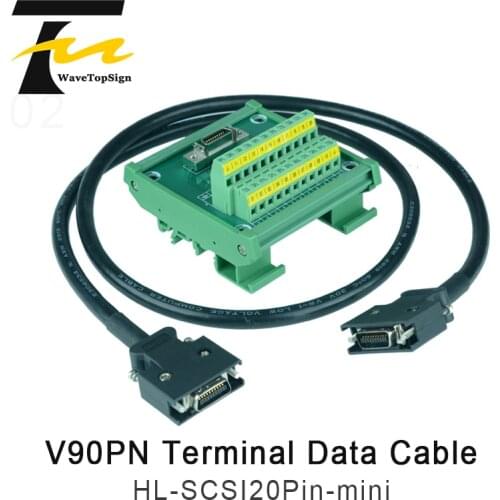 Siemens V90PN Servo Motor X8 Control Port Dedicated Supporting Terminal Data Cable IO Extension