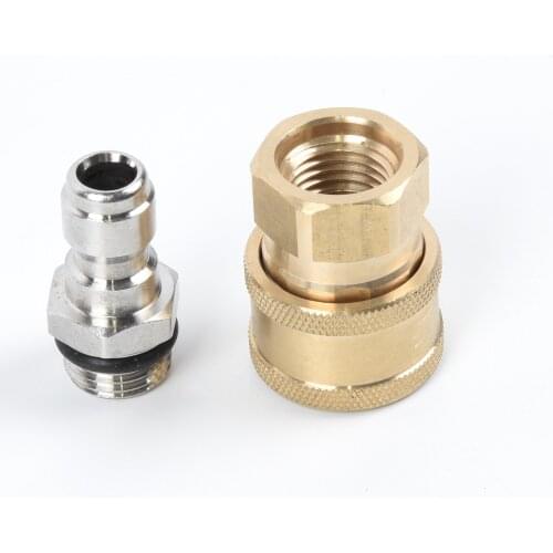 Spare Connector Parts Garden Stainless Steel 1/4 Male M22/14 Female Brass Replacement