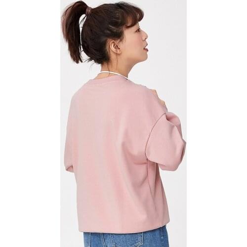 SEMIR Women clothing autumn and winter 2020 hot new winter new loose Korean round neck top girl sweet beauty outfit