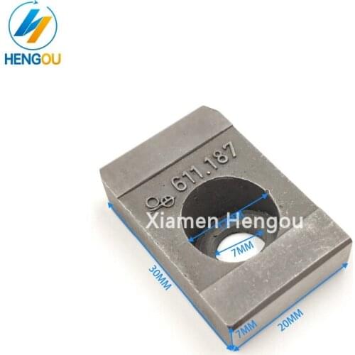 20 Pieces New KBA Printing Machine Gripper Pad 611187