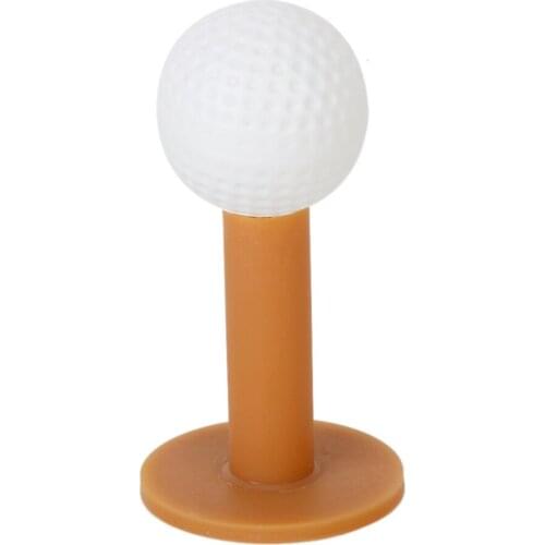 3Pcs Durable Rubber Winter Golf Tees Driving Range Pratice Trainer Golf Tees Accessory Golf Training Aids 60/70/80mm Height