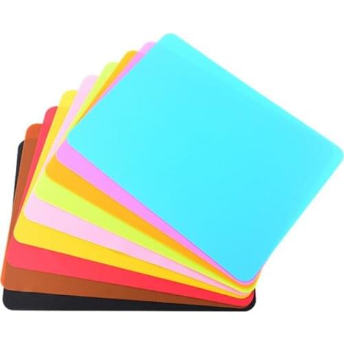 40x30cm Silicone Mats Baking Liner Muiti-function Silicone Oven Mat Heat Insulation Anti-slip Pad Bakeware Kid Table Placemat SN