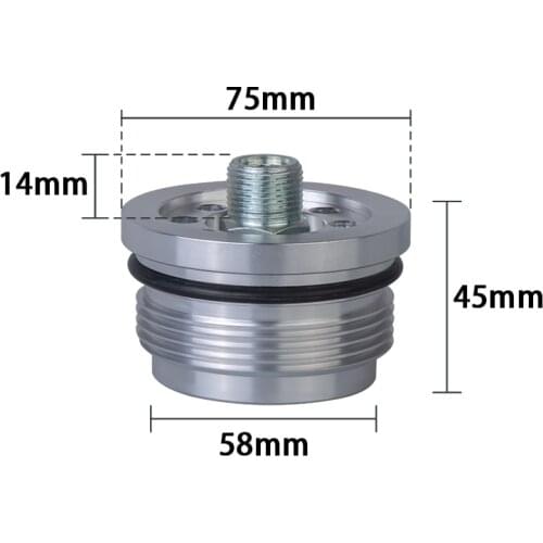 Free shipping Aluminum Auto Conversion of oil filter adapter oil sandwich plate Billet for smart for two 450 models