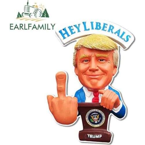 EARLFAMILY 13cm x 9cm for Things Every Trump Supporter Must Have Car Stickers Vinyl Waterproof Anime Personality Decal