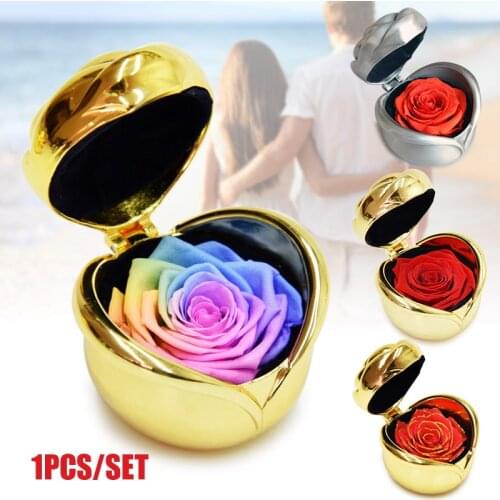 Handmade Preserved Rose Present Delicate Fresh Rose Immortal Flowers With Best Gift Female Birthday Anniversary Valent-30