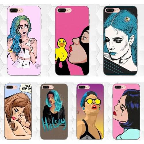 Cute Phone Case For Samsung Galaxy I9082 Note 4 8 9 S3 S4 S5 S6 S7 S8 S9 S10 Edge Plus Lite G313 Control Halsey Pop Art