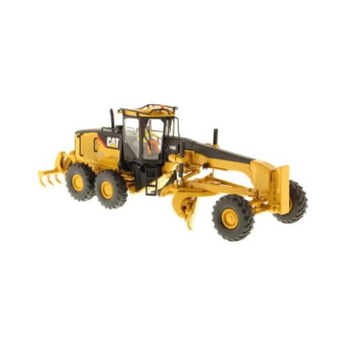 DM Alloy Model 1:50 Caterpillar CAT 14M Engineering Machinery Motor Grader Diecast Toy Model 85189 for Collection,Decoration