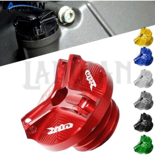 Motorcycle Engine Oil Drain Plug Sump Nut Cup Plug Cover For Honda CBR 600F 600RR 900RR 929RR 1000RR 954RR CBR954RR