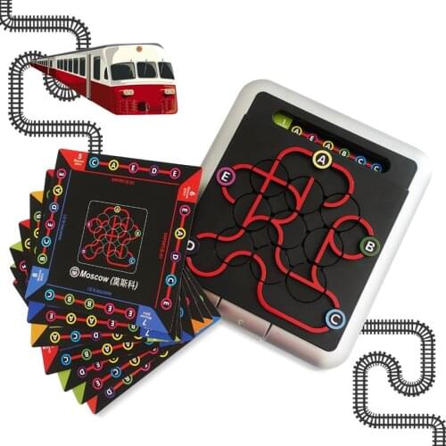 Educational Toys Montessori Learning Game for Children 60 Challenges and 4 Difficulty Levels