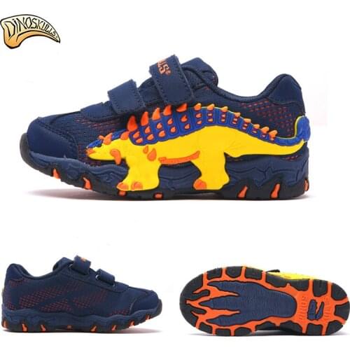 Dinoskulls Boys Shoes for Kids Toddler Sneakers Dinosaur Sport Running Children Kids Shoes Children Boys Tenis Infantil 27-34