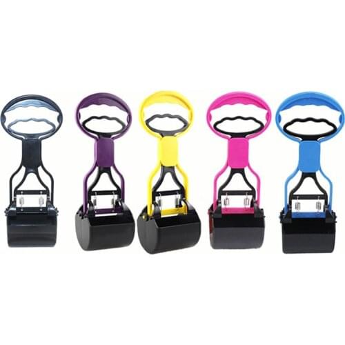 Portable For Pet Dog Cat Poo Bag Waste Poop Pickup Pooper Picker Scooper Cleaner