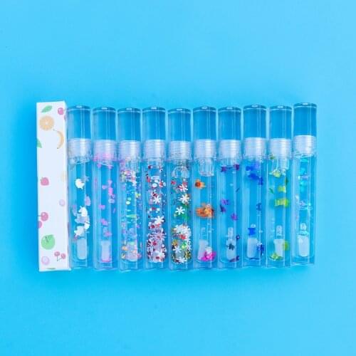 Custom Label Transparent Lipgloss Clear Lip Oil Lasting Moisturizing Lip Gloss Lip Makeup Base Colorless Liquid Lipstick Plumper