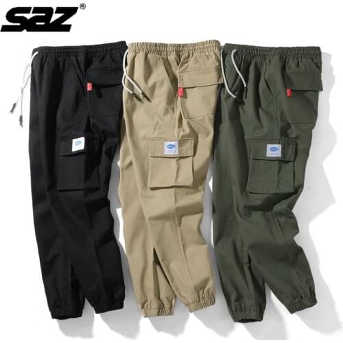 SAZ Men's Cropped Trousers